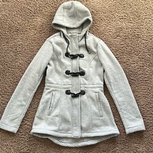 Juniors long fleece jacket